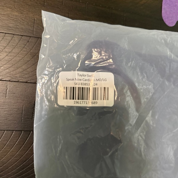 COPY - Authentic Speak Now Taylor Swift Cardigan M/L - Picture 3 of 3